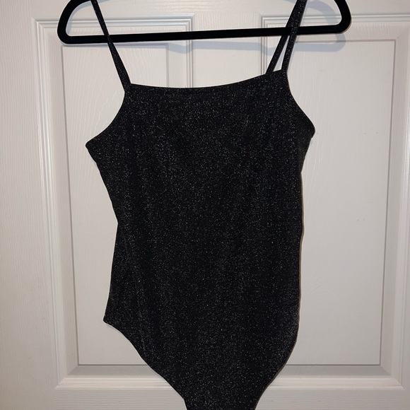 Rue21 Tops - Sparkling Black Womens Bodysuit